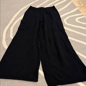 GAP Black Cashsoft Kids Carho Sweatpants